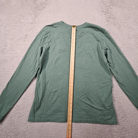 Life is Good Happy Howlidays LS Top Womens M Graphic Christmas Festive Holiday - Picture 9 of 13